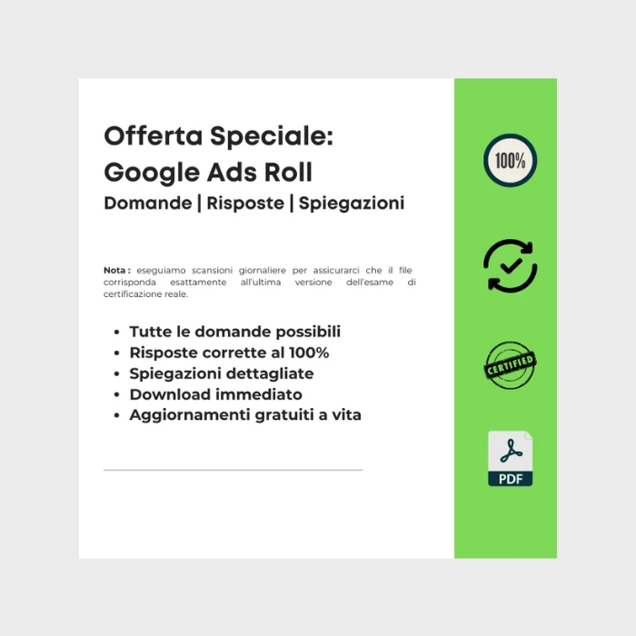 Immagine che mostra i titoli delle copertine degli ebook Offerta Speciale: Google Ads Roll